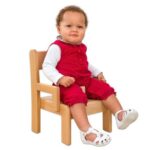 KDV Stoelen met armleuning/zitknobbel per 2/St.