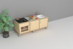 Verrijdbare Keuken H 65cm - Afbeelding 2