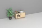 Verrijdbare Keuken H 65cm - Afbeelding 3