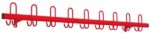 Kapstok-1,5 m-rood - Afbeelding 2