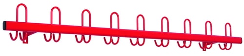 70459_a.jpg Kapstok-1,5 m-rood - Afbeelding 1