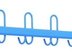 Kapstok-1,5 m-blauw