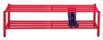 Laarzenrek 150 cm-rood