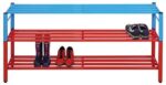 Laarzenrek 150 cm-rood - Afbeelding 2