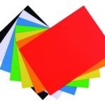 Kleurrijke magnetische vellen