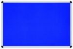 Pinboard-blauw 90x60 cm