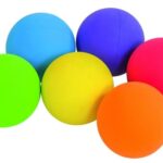 Gekleurde stuiterballen 6/St.