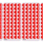 Extra stickervel-rood