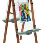 Ezel Dubbelzijdig voor buiten (houtkunststof-composiet - incl. 8 verfbekers)