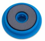 Magneten 2 cm 10 stuks. blauw - Afbeelding 2