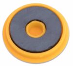 Magneten, 3 cm, 10 stuks., geel - Afbeelding 2