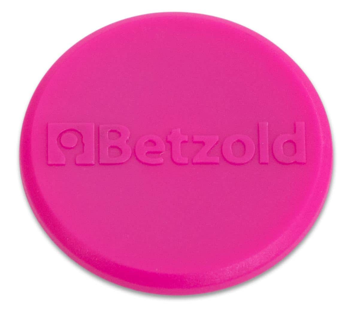 757091_a.jpg Magneten, 3 cm, 10 stuks., roze - Afbeelding 1