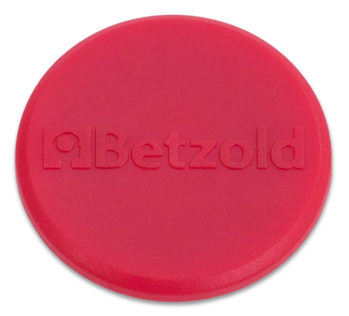 757094_a.jpg Magneten 3 cm, 10 stuks., rood - Afbeelding 1