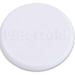 Magneten, 3 cm, 10 stuks., wit