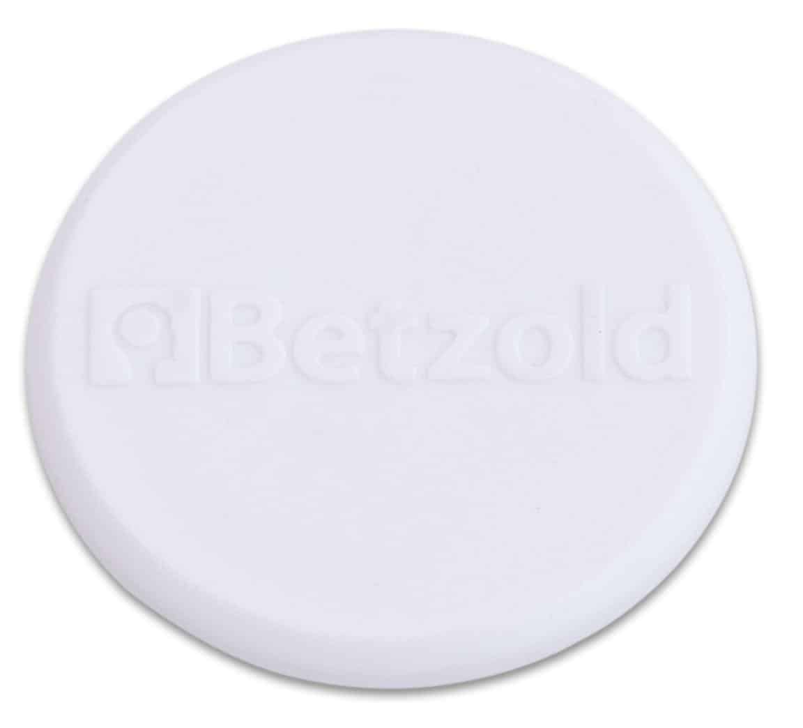 757097_a.jpg Magneten, 3 cm, 10 stuks., wit - Afbeelding 1