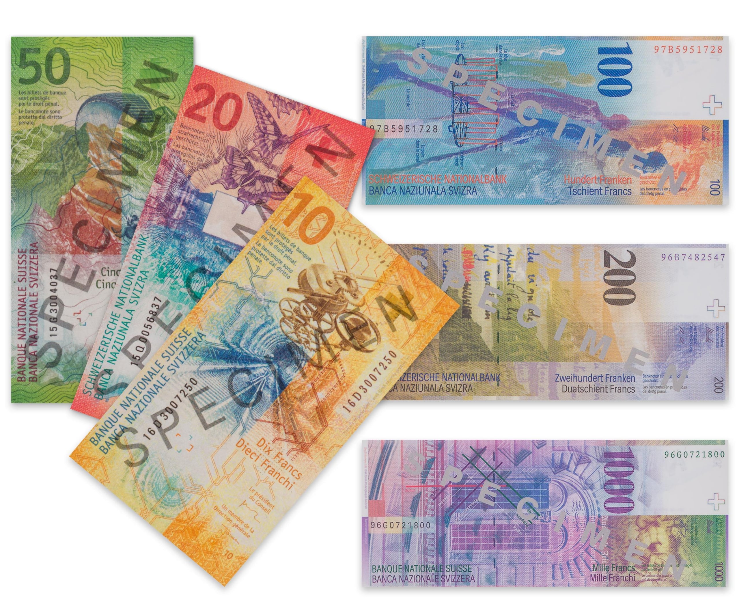 757463_a-scaled-1.jpg Geld tellen Zwiterse Francs - Afbeelding 1