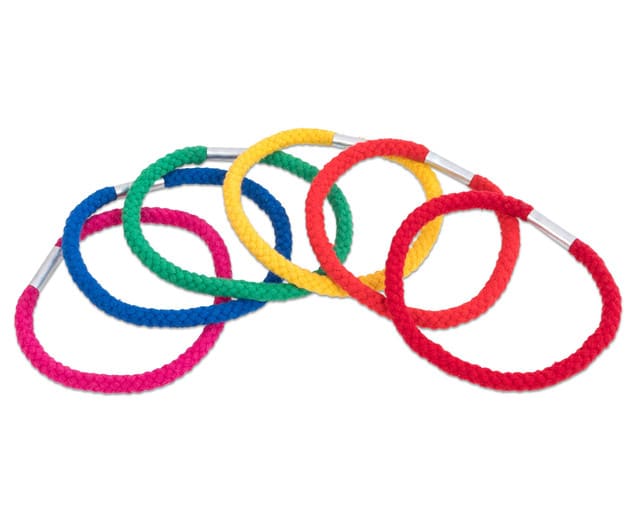 757859.jpg Rainbow-gekleurde ringen, set van 6 - Afbeelding 1