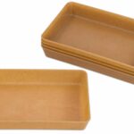 TreeNside Biokunststof schalen set 5/St. natuur