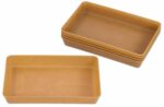 TreeNside Biokunststof schalen set 5/St. natuur