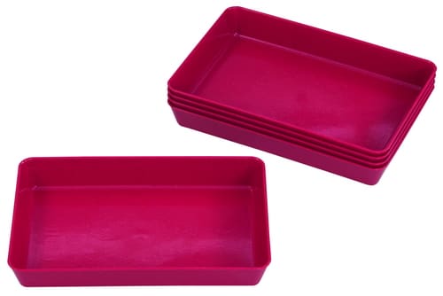 758890_a.jpg TreeNside Biokunststof schalen set 5/St. rood - Afbeelding 1