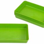 TreeNside Biokunststof schalen set 5/St. groen