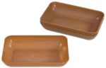 TreeNside Biokunststof sorteerschalen set 5/St. 47x23x147 natuur