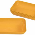 TreeNside Biokunststof sorteerschalen set 5/St. 47x23x147 geel