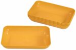 TreeNside Biokunststof sorteerschalen set 5/St. 47x23x147 geel
