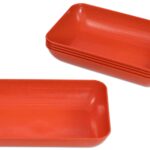 TreeNside Biokunststof sorteerschalen set 5/St. 47x23x147 oranje