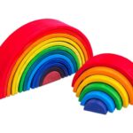 Houten regenboog klein