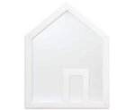EduCasa Wandspiegel - Huis (wit, zonder loopstang)