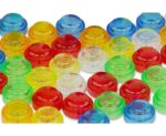 Transparante telstenen - 1000 stuks - Afbeelding 3
