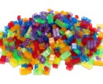Transparante bouwstenen - 1000 stuks
