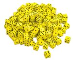 Zachte dobbelstenen - 200 stuks