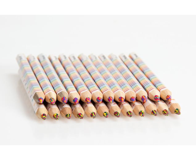 759984_04.jpg Regenboog potloden - 32 stuks - Afbeelding 1
