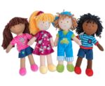 Stof Poppen Set 4/St. - Afbeelding 4