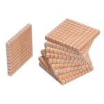 Rekenen - Houten Kubus - 10 x honderdtal
