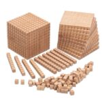 Houten Kubus Set - Tientallig Stelsel