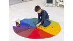 Vilten Balletjes 240/St. Regenboog of Pastel - Afbeelding 3