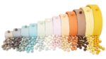 Pastelkleurige vilten balletjes - Afbeelding 3