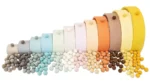 Vilten Balletjes 240/St. Regenboog of Pastel - Afbeelding 7