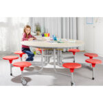 8-Zittingen Sico Vouwtafel