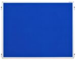 Presentatie paneel blauw 150x120 cm