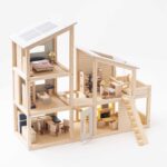 Poppenhuis 3-verdiepingen incl. meubels - Afbeelding 6