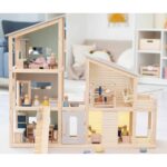 Poppenhuis 3-verdiepingen incl. meubels - Afbeelding 12