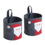 Vilten mand "Kerst", 2 stuks