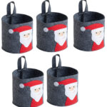 Vilten mand "Kerst", 5 stuks