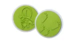 Giant Stamp Animal Tracks, 12 stuks Dia 7,5cm - Afbeelding 2