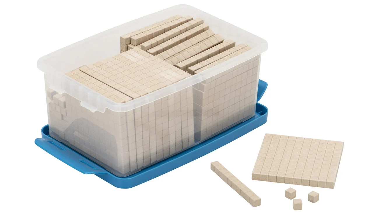 769416_f-ZD.webp Tien systeemset nummerreeks 100, naturel, - Afbeelding 1