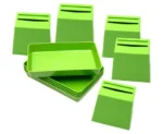 Beker quiz incl. schalen, groen